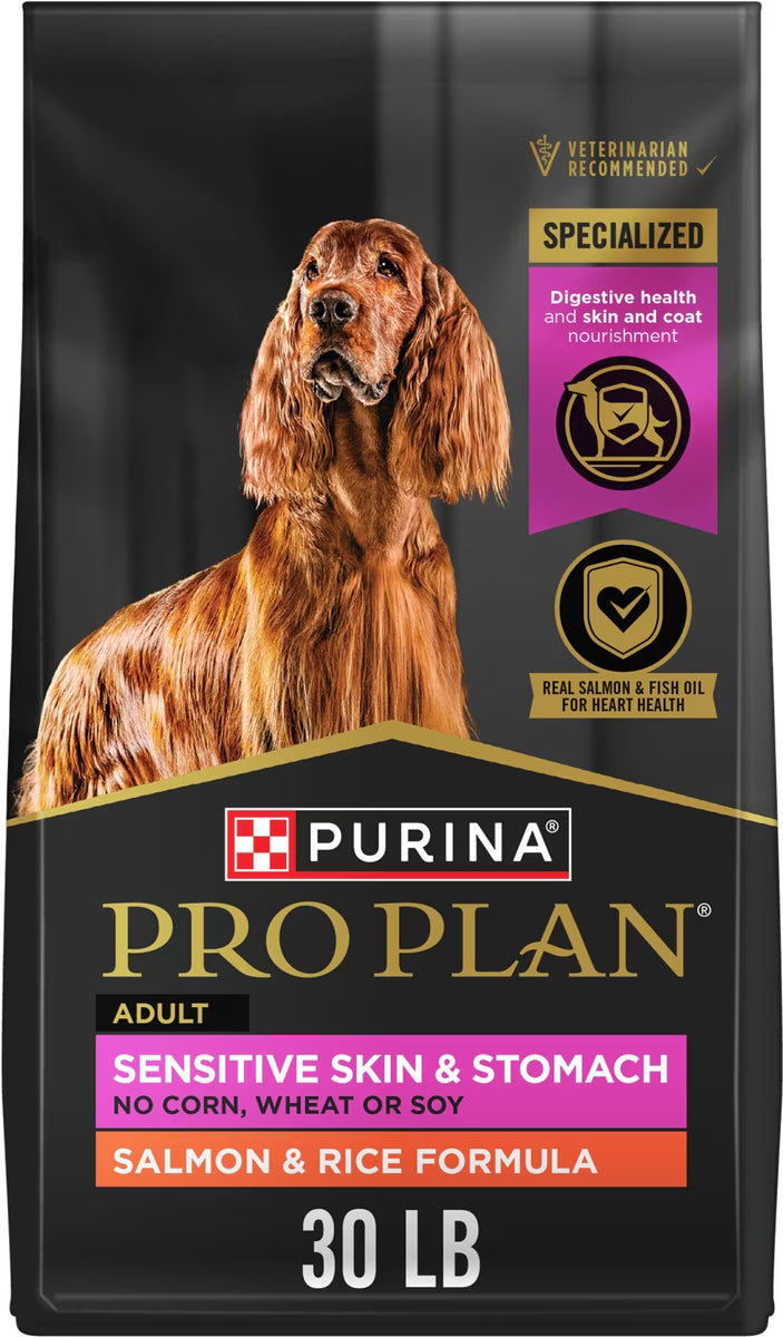 Purina Pro Plan Complete Essentials Adult Shredded Blend Chicken & Rice High Protein Formula with Probiotics Dry Dog Food, 35-lb bag