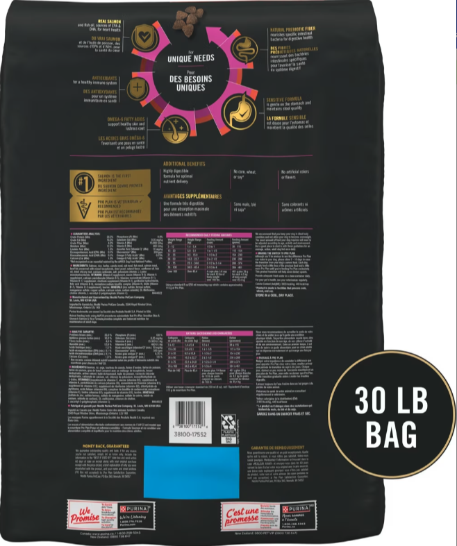 Purina Pro Plan Complete Essentials Adult Shredded Blend Chicken & Rice High Protein Formula with Probiotics Dry Dog Food, 35-lb bag